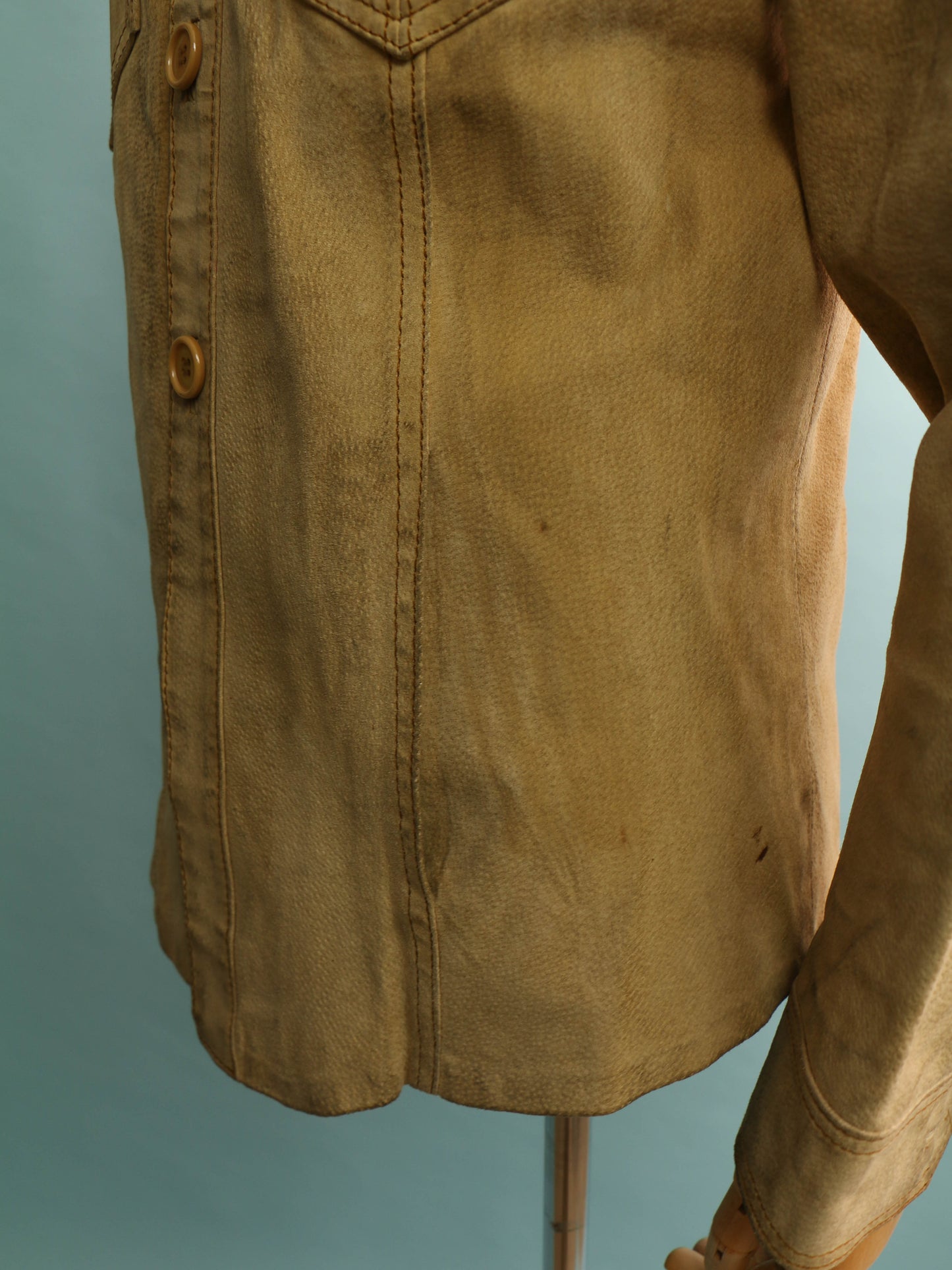 70s Suede Jacket - Size S/M