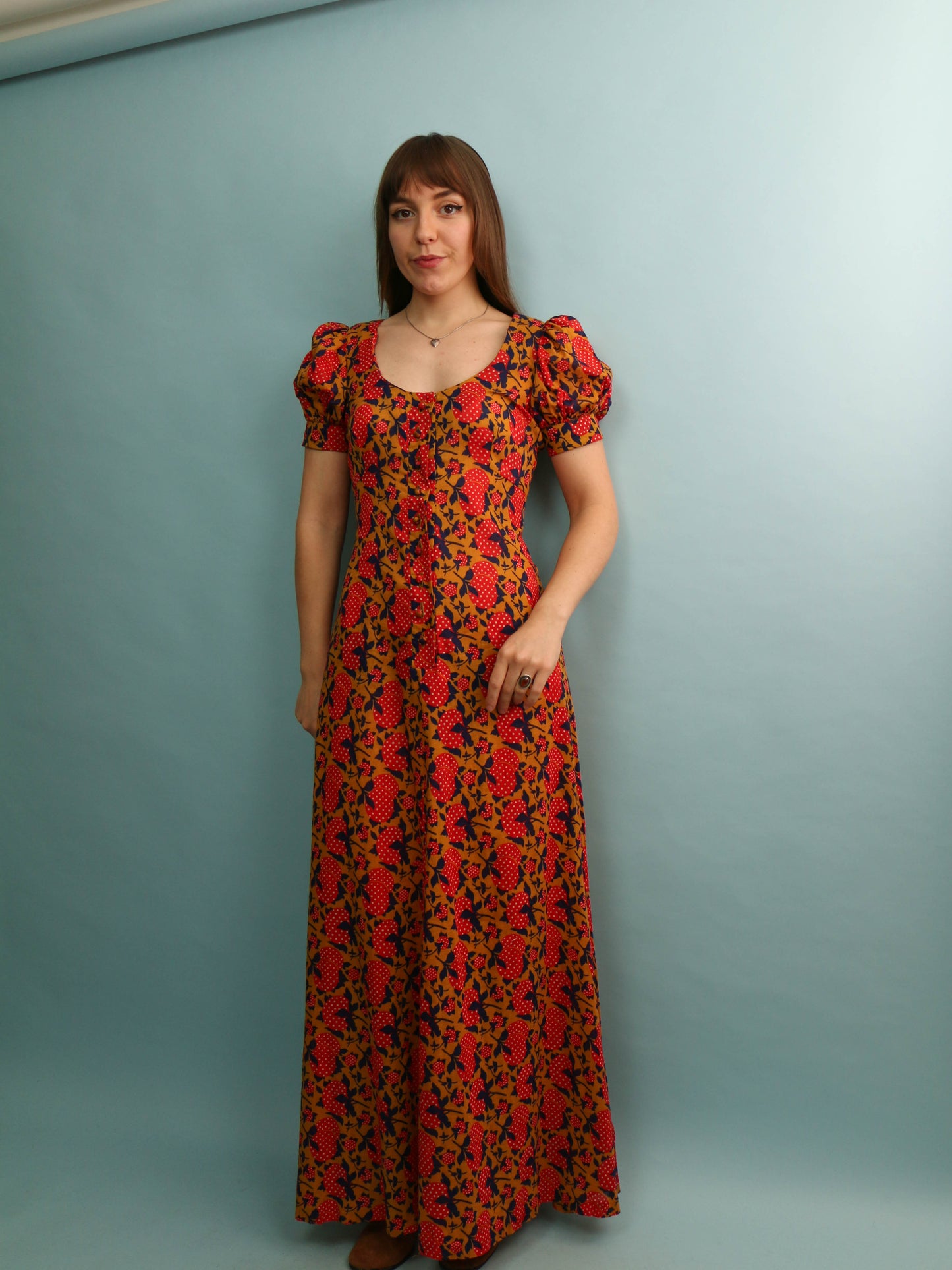 Biba Maxi Dress - Size S
