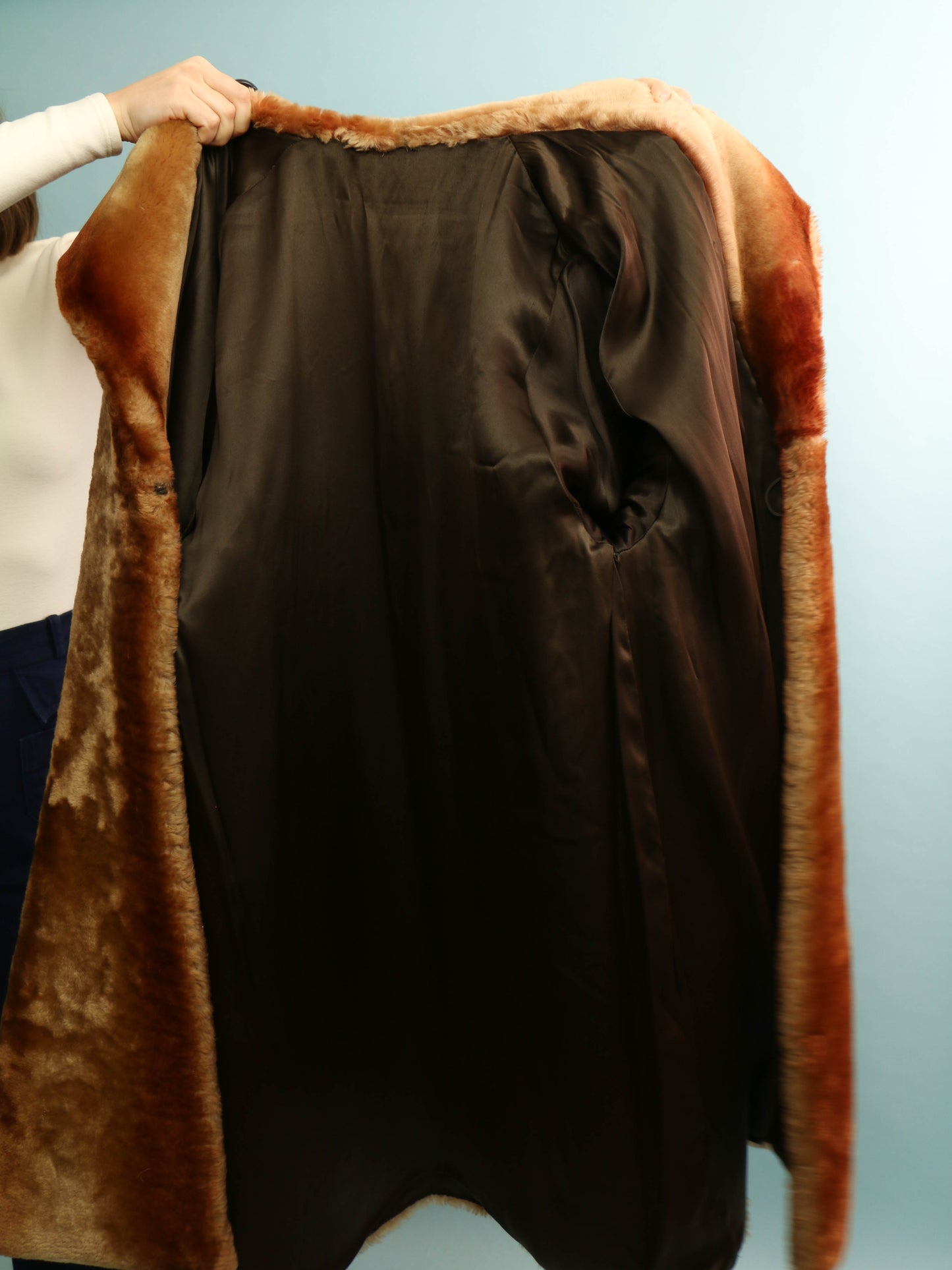 60s Teddy Coat - Size L