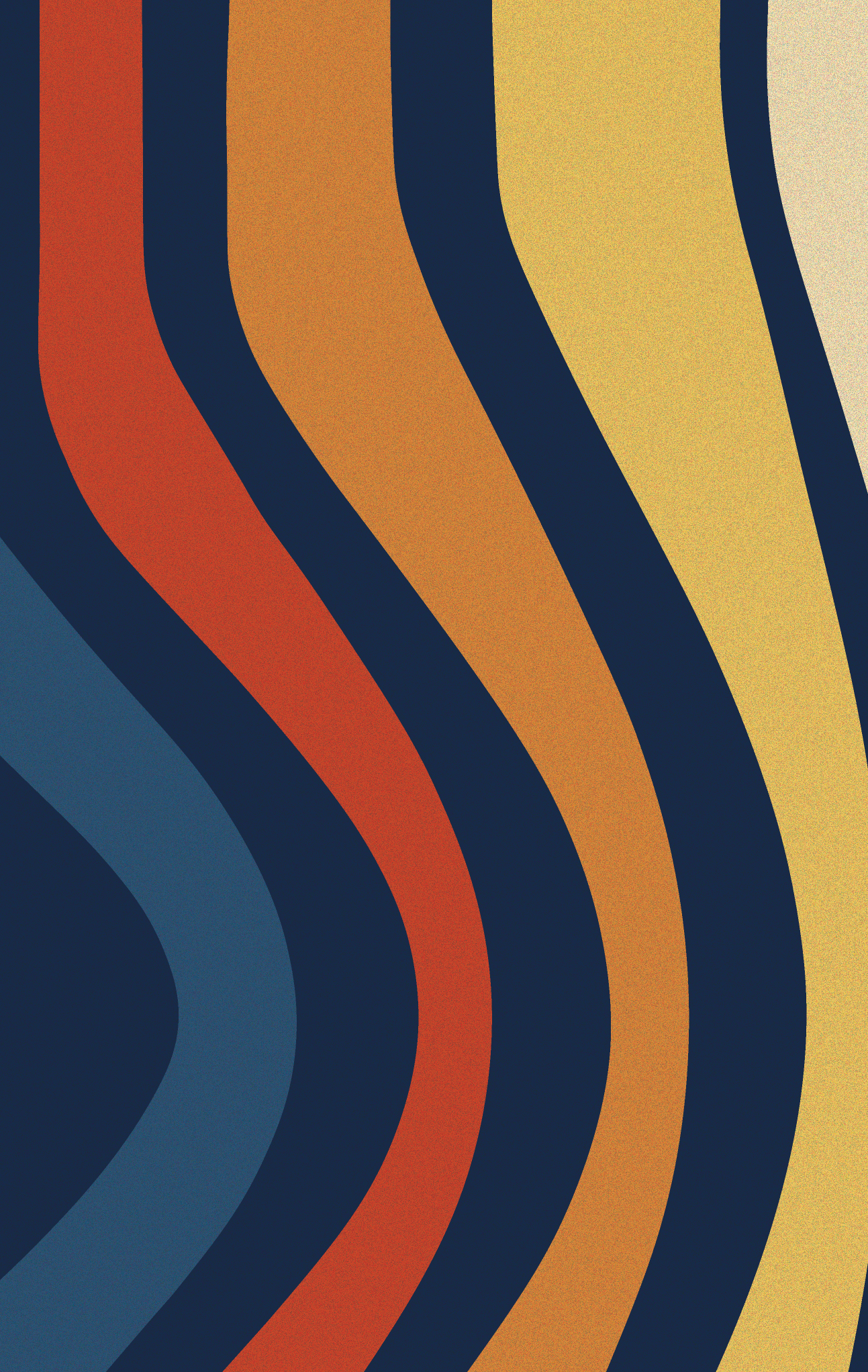 Retro Pattern Print