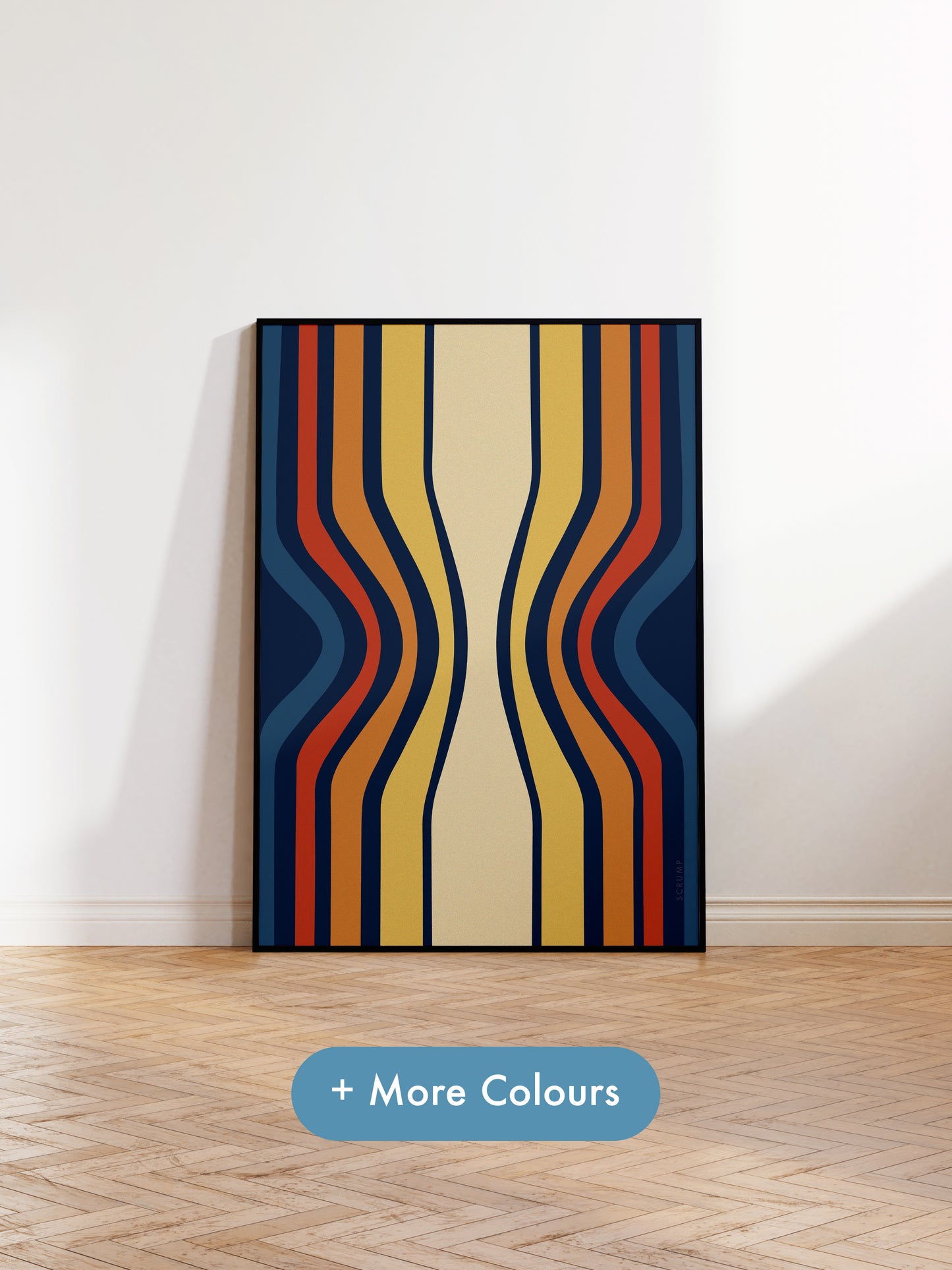 Retro Pattern Print