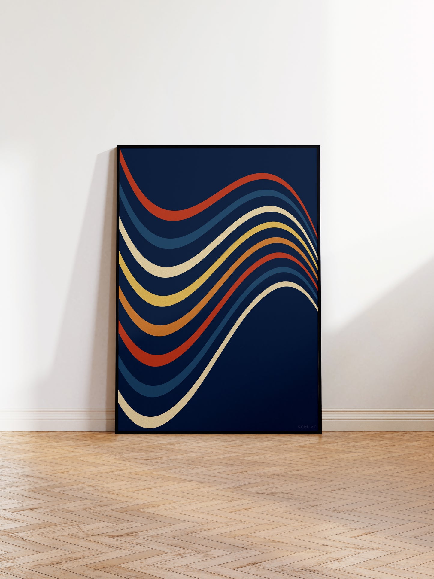 Retro Pattern Print