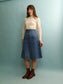 70s Denim Skirt - 23" Waist