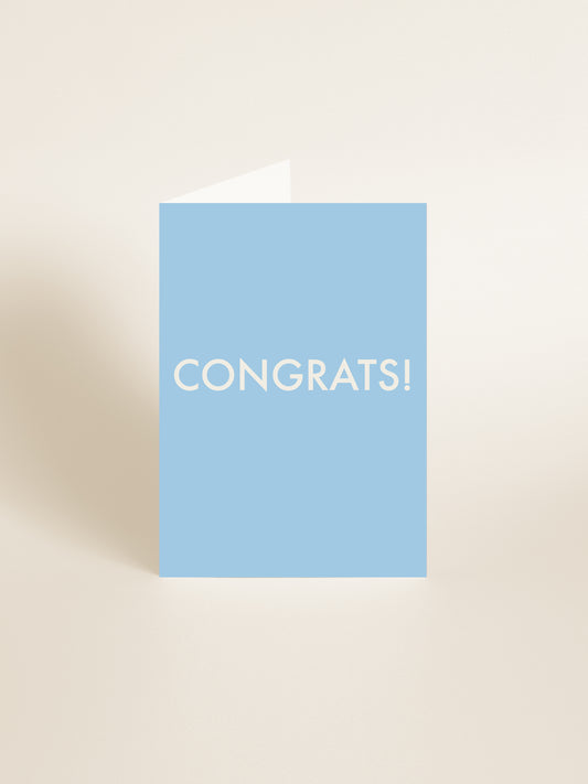 "Congrats!" Card